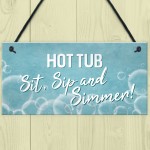 Novelty Hot Tub Signs For Garden Home Decor Gifts For Hot Tub