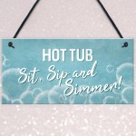 Novelty Hot Tub Signs For Garden Home Decor Gifts For Hot Tub