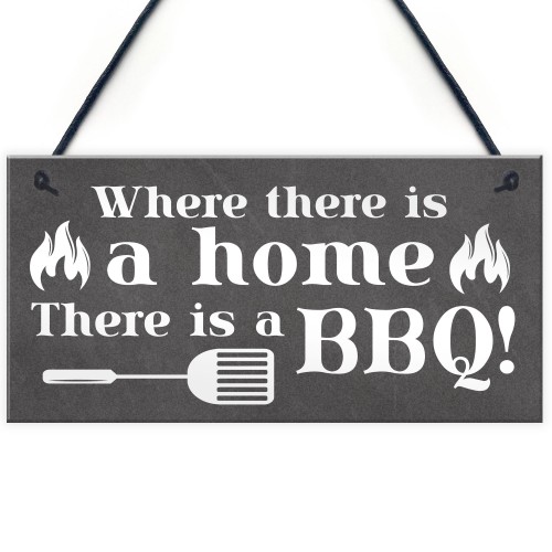 Funny BBQ Sign For Garden Shed Summerhouse Man Cave Gift