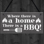 Funny BBQ Sign For Garden Shed Summerhouse Man Cave Gift