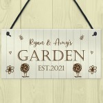 Novelty Garden Sign Personalised Hanging Shed Summerhouse Sign