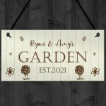Novelty Garden Sign Personalised Hanging Shed Summerhouse Sign