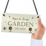 Novelty Garden Sign Personalised Hanging Shed Summerhouse Sign