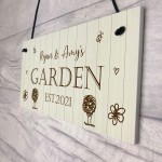 Novelty Garden Sign Personalised Hanging Shed Summerhouse Sign