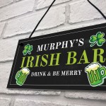 Personalised Irish Bar Sign Novelty Home Bar Man Cave Sign