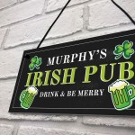 Personalised Irish Pub Sign Novelty Home Bar Man Cave Sign