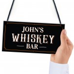 Vintage Personalised Whiskey Bar Sign Home Bar Pub Sign Alcohol