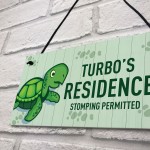 Tortoise Sign Personalised Novelty Tank Sign Pet Sign Pet Gift