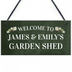Personalised Garden Shed Sign Home Decor Hanging Door Sign