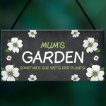 Personalised Garden Sign Mum Nan Nanny Gift Summerhouse Sign