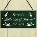 Personalised Garden Sign Bit Of Heaven Novelty Summerhouse Sign