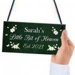 Personalised Garden Sign Bit Of Heaven Novelty Summerhouse Sign