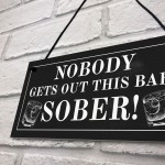 Funny Bar Sign For Home Hanging Garden Pub Plaque Alcohol Gift