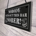 Funny Bar Sign For Home Hanging Garden Pub Plaque Alcohol Gift