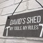 Personalised Shed Sign Tools Man Cave Garage Sign Door Sign