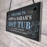 Funny Hot Tub Sign Rude Quote Hot Tub Accessories Garden Sign