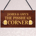 Funny Personalised Home Bar Sign Novelty Man Cave Gifts Garden