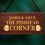 Funny Personalised Home Bar Sign Novelty Man Cave Gifts Garden