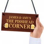 Funny Personalised Home Bar Sign Novelty Man Cave Gifts Garden