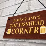 Funny Personalised Home Bar Sign Novelty Man Cave Gifts Garden