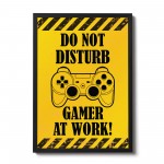 Framed Gaming Poster Gift For Son Brother Dad Gaming Sign Framed Gaming Poster Gift For Son Brother Dad Gaming Sign