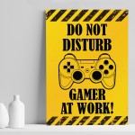 Gaming Poster Gift For Son Brother Dad Gaming Print For Man Cave