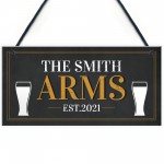 Personalised Home Pub Sign Garden Shed Sign Man Cave Garden