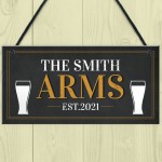 Personalised Home Pub Sign Garden Shed Sign Man Cave Garden