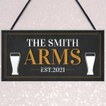 Personalised Home Pub Sign Garden Shed Sign Man Cave Garden