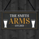 Personalised Home Pub Sign Garden Shed Sign Man Cave Garden