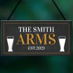 Personalised Home Pub Sign Garden Shed Sign Man Cave Garden