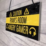 Personalised Gaming Room Sign For Bedroom Man Cave Gift