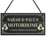 Personalised Motorhome Sign Motorhome Accessories Door Sign