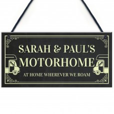 Personalised Motorhome Sign Motorhome Accessories Door Sign