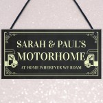 Personalised Motorhome Sign Motorhome Accessories Door Sign