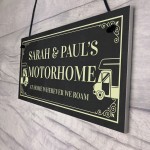 Personalised Motorhome Sign Motorhome Accessories Door Sign