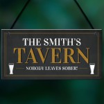 Personalised Home Pub Sign Any Names Tavern Sign Garden Sign