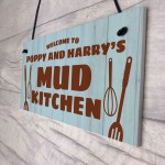 Mud Kitchen Personalised Hanging Garden Sign Play House Decor