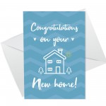 Congratulations On Your New Home Card For Couple Friend Family