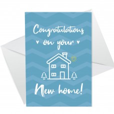 Congratulations On Your New Home Card For Couple Friend Family