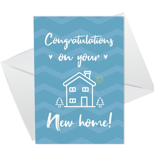 Congratulations On Your New Home Card For Couple Friend Family