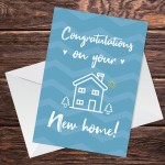 Congratulations On Your New Home Card For Couple Friend Family