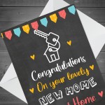 Congratulations New Home Card House Warming Card For Family