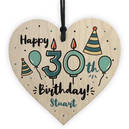 30th Birthday Gift For Brother Sister Mum Dad Personalised