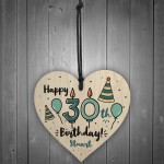 30th Birthday Gift For Brother Sister Mum Dad Personalised