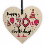 Quirky Personalised 30th Birthday Gift For Him Her Daughter Son
