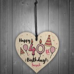 40th Birthday Gift For Sister Mum Best Friend Personalised