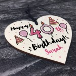 40th Birthday Gift For Sister Mum Best Friend Personalised