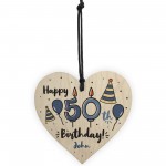 Quirky Personalised 50th Birthday Gift For Him Her Mum Dad