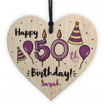 50th Birthday Gift For Mum Auntie Best Friend Personalised